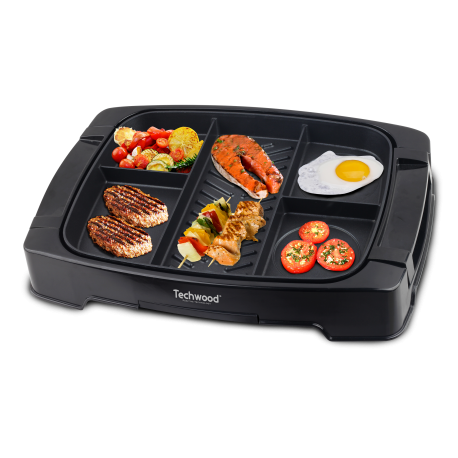 Techwood Multi Zone Grill. Grease collection tray.1500W