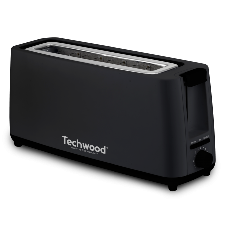 Techwood Jumbo Toaster. 1 Long and wide slot. 750-900W 