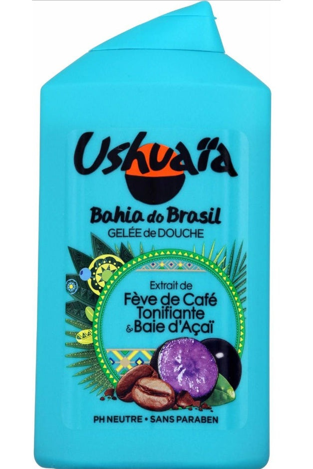 جل الاستحمام الموحد لحبوب القهوة وأكاي بيري باهيا دو برازيل أوشوايا 250 مل