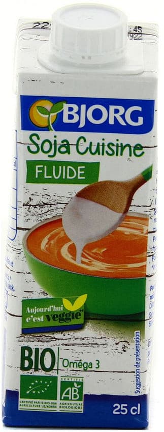 Soja Cuisine Fluide Bio Bjorg 250ml