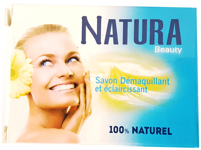 Savon Démaquillant et Eclaircissant Natura 100g (100% Naturel)