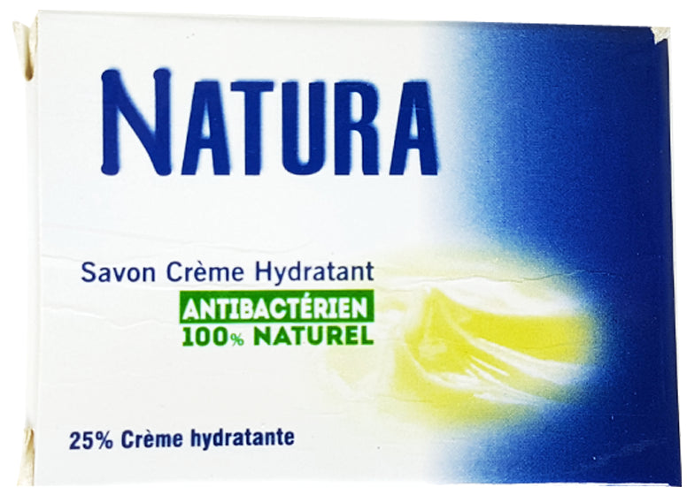 Savon Crème Hydratant Antibactérien Natura 100g (100% Naturel)