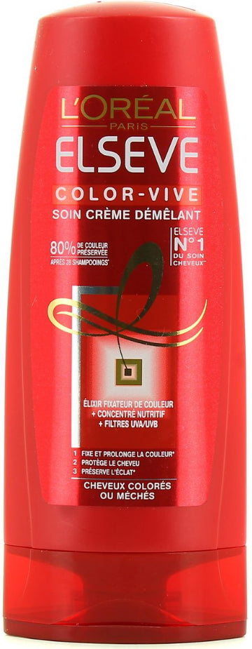 Soin Crème Démêlant Color-Vive Elseve 200ml