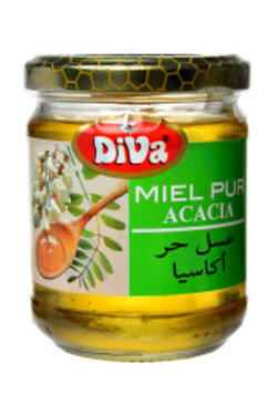 عسل أكاسيا ديفا النقي 250 جم