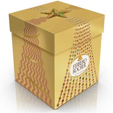 Fines Gaufrettes Enrobées de Chocolat au Lait et Noisettes Entiere Ferrero Rocher 337.5 g