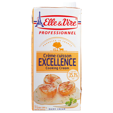 Elle &amp; Vire Excellence Liquid Cooking Cream 1L