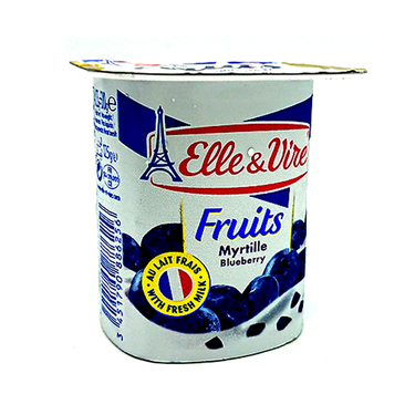 Dessert Lacté aux Fruits Myrtille Elle & Vire  125 g