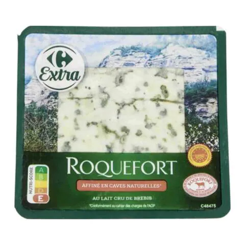 Leche Extra Cruda de Oveja Carrefour Roquefort 150 g