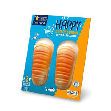 Duo of Surimi Flavor Lobster Saint Malo 150g