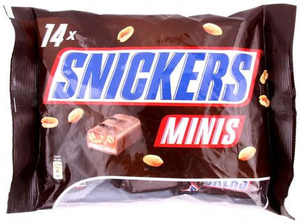 Chocolate Snickers Minis 227g (12 pieces)