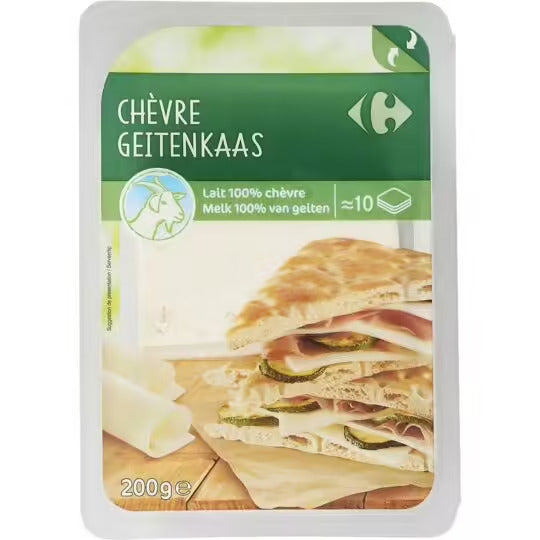 Goat Cheese Slices Carrefour 200 g 