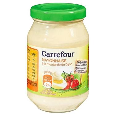 Mayonnaise à la Moutarde de Dijon Carrefour 470 g