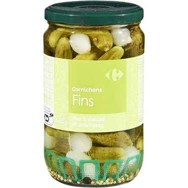 Carrefour Fine Pickles 5 Spices &amp; Herbs 360 g