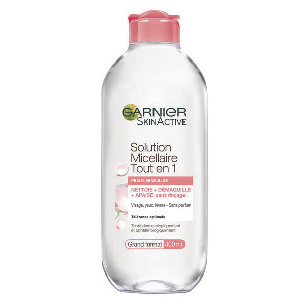 Micellar water for dry and sensitive skin Skin Naturals 400ml - GARNIER