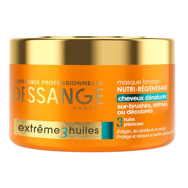 Jacque Dessange Extreme Nutri-Regenerating Fondant Mask 3 Oils 250ml 