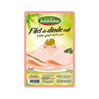 Filet de Dinde Fumé Koutoubia 80g