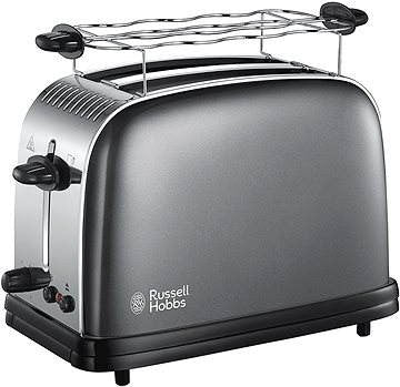 Russell Hobbs 1670W Two Slot Gray Toaster