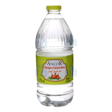 Crystal White Alcohol Vinegar Ancor 75ML