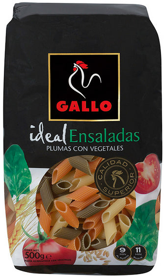 Penne Rigate Végétale Gallo 500g