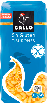 Tiburones Sans Gluten Gallo 500g