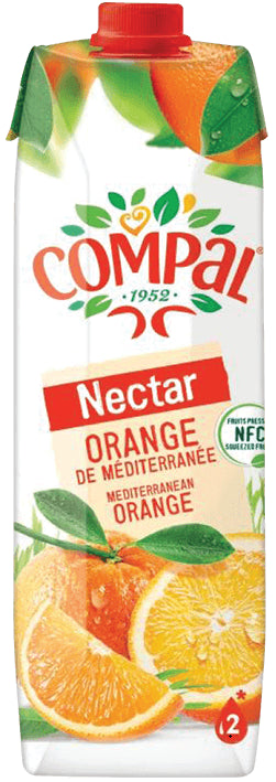 Orange Nectar Classico Compal 1L
