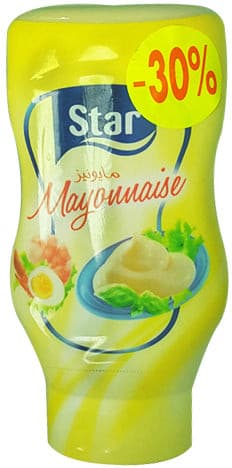 Mayonnaise Bottle Star 400g
