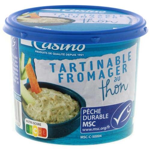 Tartinable Fromager au Thon  Casino  140 g