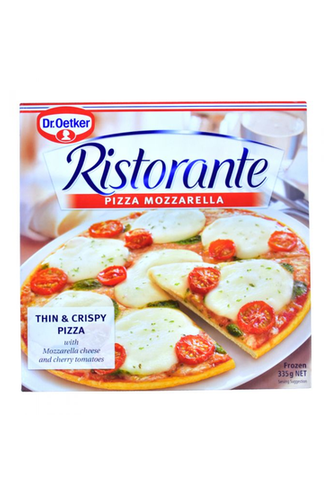 Dr. Oetker Mozzarella Ristorante Frozen Pizza 385 g