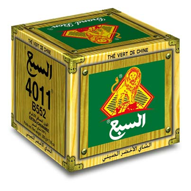 Thé Vert en Grains Lion 4011 200g ( Boîte métallique)