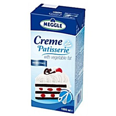 Crème Pâtisserie Non Sucrée Meggle 1L