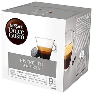 16 Nescafé Dolce Gusto Barista Ristretto Extra Cream Capsules
