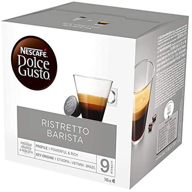 16 Capsules Ristretto Barista Extra Crema Nescafé Dolce Gusto