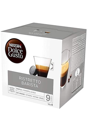 16 كبسولة ريستريتو باريستا إكسترا كريما نسكافيه دولتشي غوستو