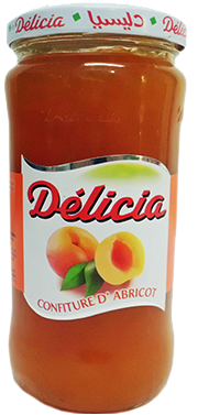 مربى المشمش ديليسيا 37 سنتيلتر (430 جم)