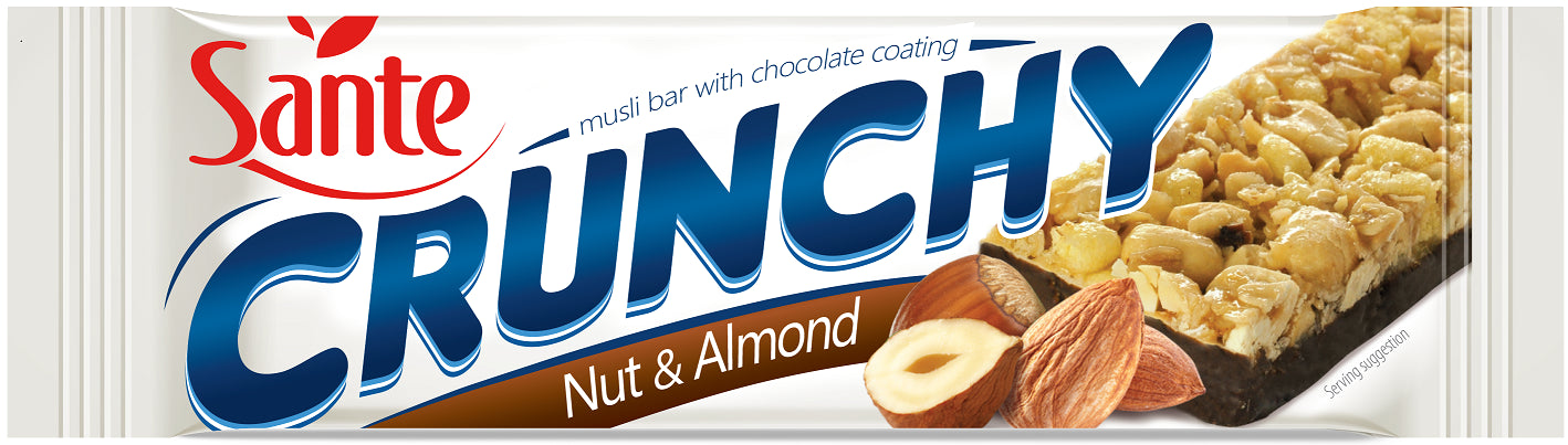 Healthy Nuts and Almonds Crunchy Cereal Bars 35g