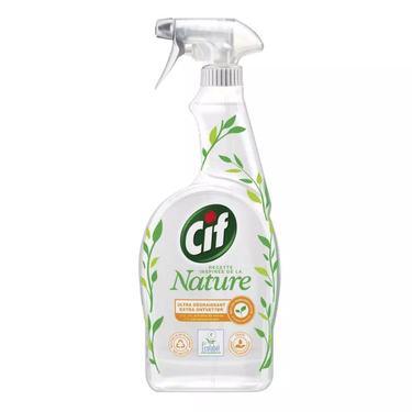 Spray Dégraissant Bio pour la Cuisine Cif Nature 750 ml