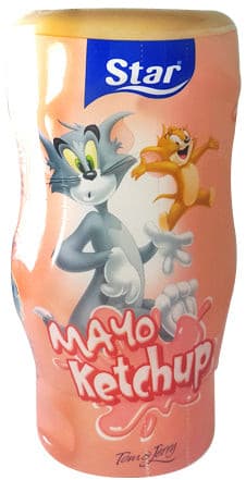 Mayo Ketchup Tom & Jerry Star 270ml