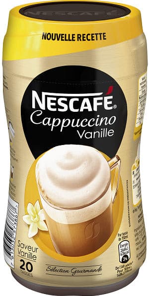 Cappuccino Vanille Soluble Nescafé 310g