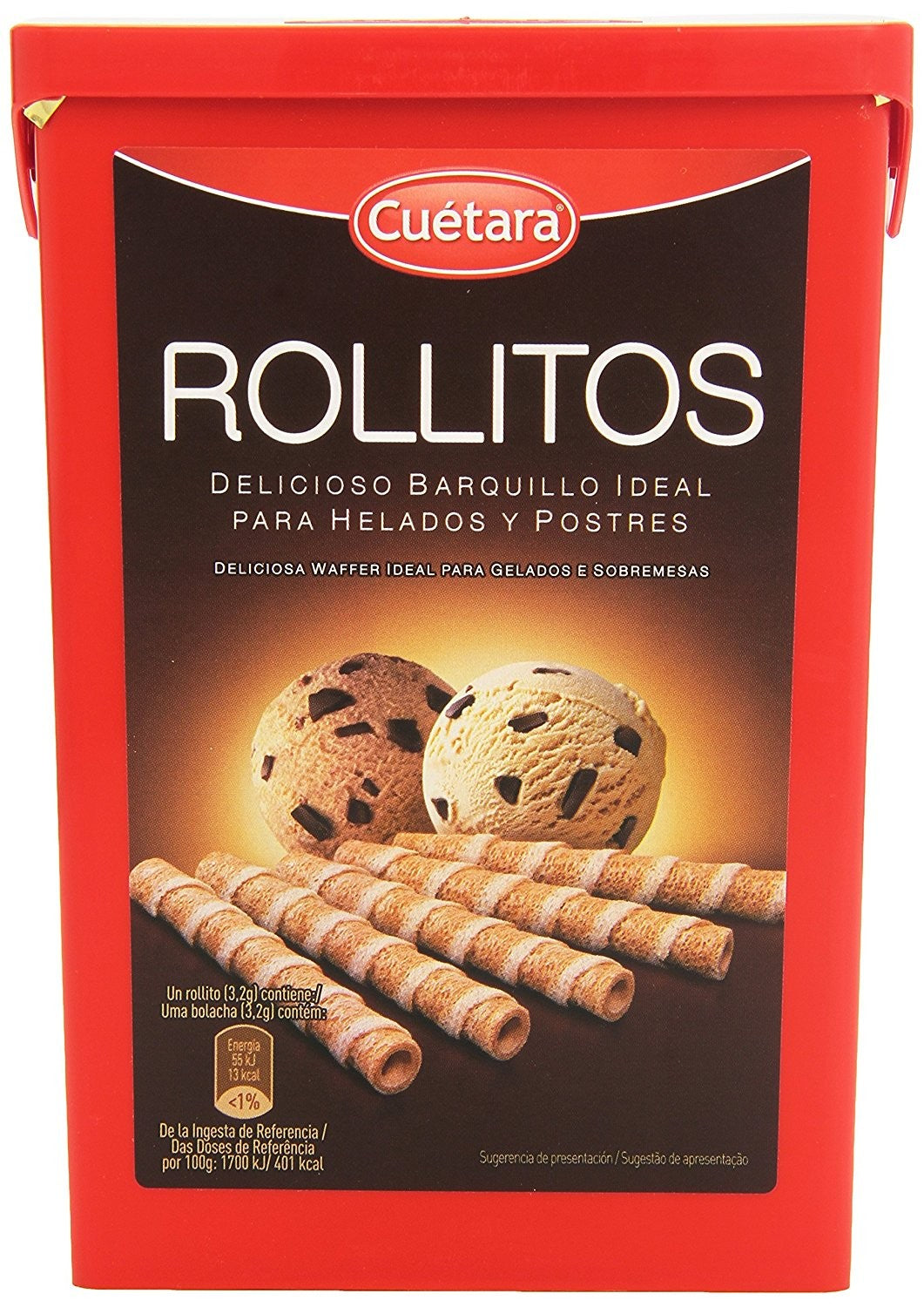 Biscuits Crèpes Roulés Rollitos 225g