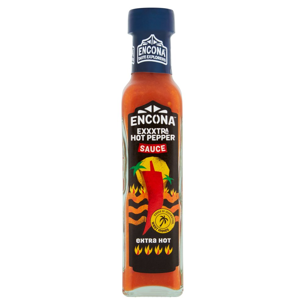 Sauce aux Piments Forts Encona Exxxtra 142 ml