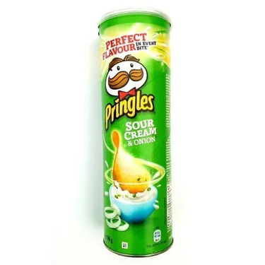Pringles Sour Cream &amp; Onion Chips 165g