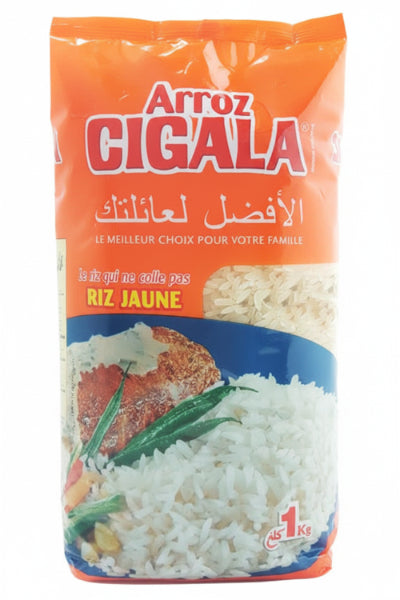 Cigala Parboiled Yellow Rice 1kg