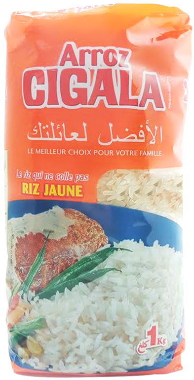 Cigala Parboiled Yellow Rice 1kg