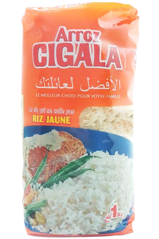 Riz Jaune Etuvé Cigala 1kg