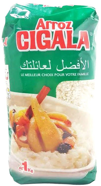 Cigala Round Rice 1kg
