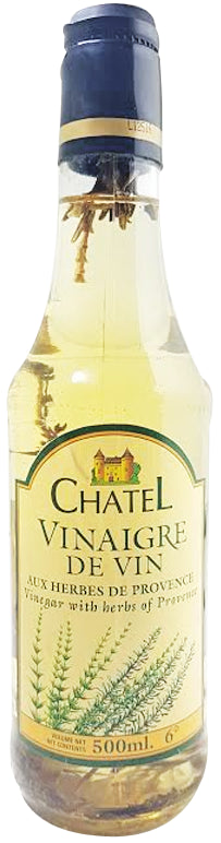 Wine Vinegar with Herbes de Provence Chatel 500ml