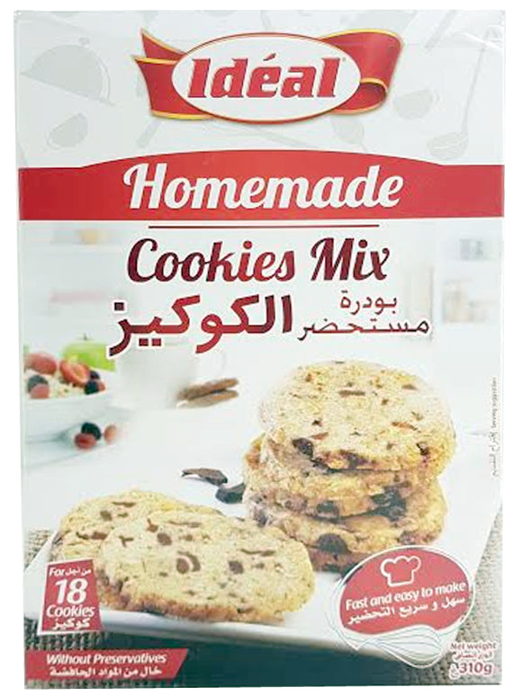 Préparation en Poudre pour Cookies et Pépites Chocolat Idéal 310g