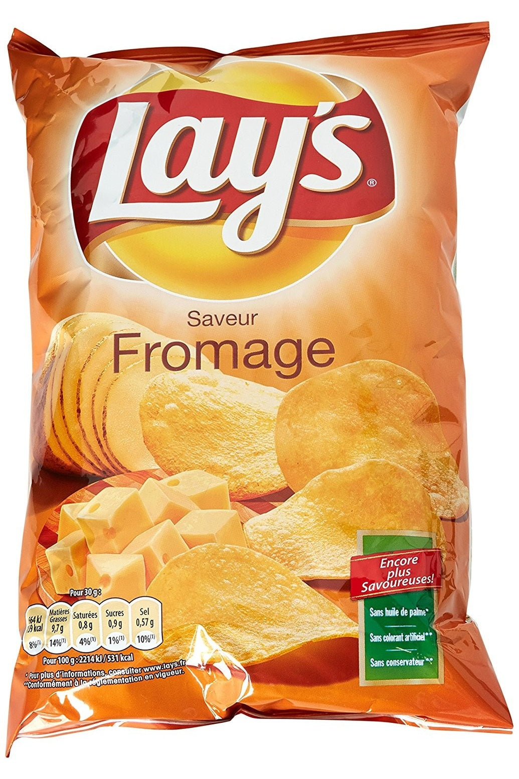 Lay's Crispy Cheese Flavoured Chips 97g