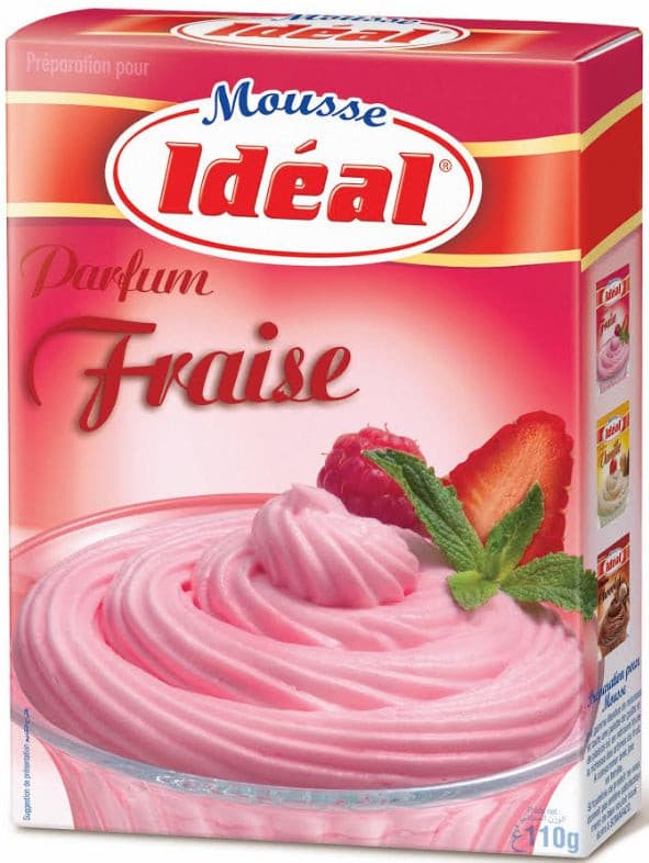 Ideal Strawberry Fragrance Mousse 110g