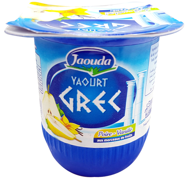 JAOUDA Pear Vanilla Greek Yogurt 110 g